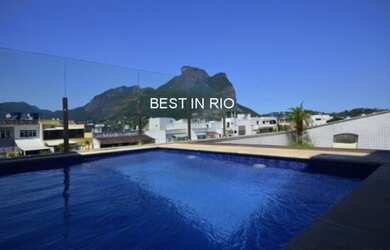 Imagem: O apartamento na cobertura possui 4 Dormitórios, 4 Banheiros