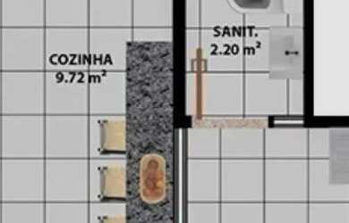 Imagem 8: Apartamento para Venda, 2 Quartos, Suíte, 2 Salas, 2 Banheiros, Vaga...