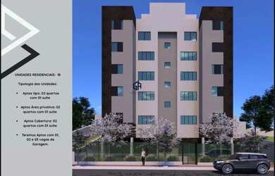 Imagem: O apartamento possui 2 Dormitórios, 2 Banheiros, 2 Vagas na