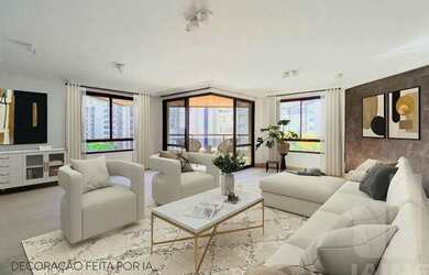 Imagem: O apartamento possui 3 Dormitórios, 4 Banheiros, 3 Vagas na