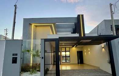 Imagem: A casa possui 3 Dormitórios, 4 Banheiros, 2 Vagas na garagem