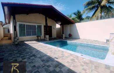 Imagem 2: linda casa terrea a 300 metros da praia, 114 m² por R$ 500 - Estancia...