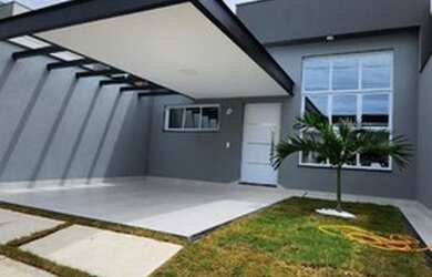 Imagem: A casa em condomínio possui 3 Dormitórios, 2 Banheiros, 1