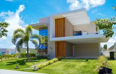 Imagem: A casa em condomínio à venda possui 5 Dormitórios, 5 Banheiros