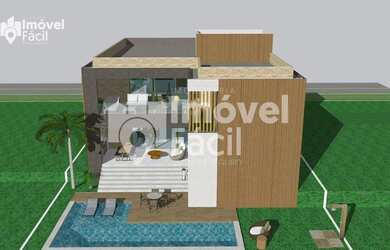 Imagem 6: Casa com 3 dormitórios à venda, 351 m² por R$ 2.130.000 - Alphaville - Camaçari/BA