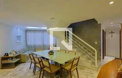 Imagem: O apartamento na cobertura possui 4 Dormitórios, 3 Banheiros