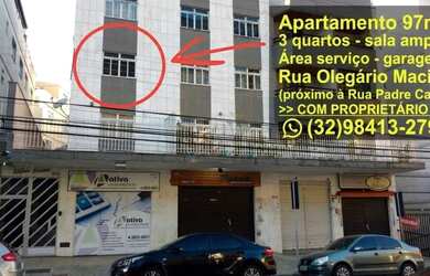 Imagem: O apartamento possui 3 Dormitórios, 1 Banheiro, 1 Vaga na garagem