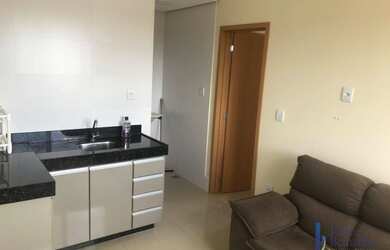 Imagem: A kitnet possui 1 Dormitório, 1 Banheiro, 1 Vaga na garagem