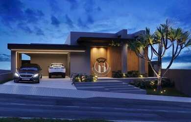 Imagem: A casa em condomínio possui 3 Dormitórios, 5 Banheiros, 4