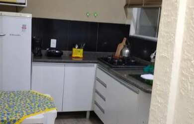 Imagem: O apartamento possui 1 Dormitório, 1 Banheiro, 1 Vaga na garagem