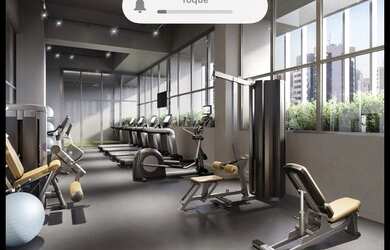 Imagem: O apartamento possui 1 Dormitório, 1 Banheiro e 27m² de Área