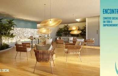 Imagem: O apartamento possui 1 Dormitório, 1 Banheiro, 1 Vaga na garagem