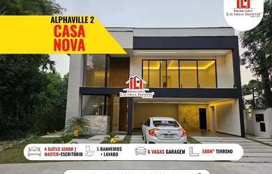 Imagem: A casa em condomínio possui 5 Dormitórios, 2 Banheiros, 4