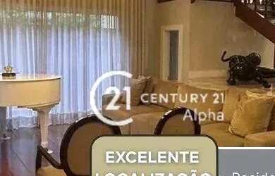 Imagem: A casa em condomínio possui 4 Dormitórios, 5 Banheiros, 2