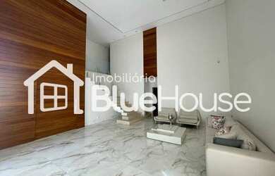 Imagem: A casa em condomínio possui 4 Dormitórios, 5 Banheiros, 4