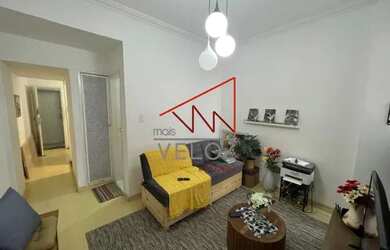 Imagem: O apartamento possui 1 Dormitório, 1 Banheiro, 40m² de Área