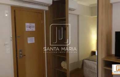 Imagem: O apartamento possui 1 Dormitório, 1 Banheiro, 1 Vaga na garagem