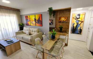 Imagem: O apartamento possui 2 Dormitórios, 2 Banheiros, 1 Vaga na