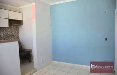 Imagem: O apartamento possui 2 Dormitórios, 1 Banheiro, 1 Vaga na garagem