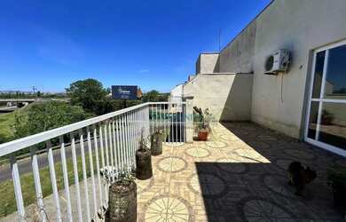 Imagem: O apartamento na cobertura possui 2 Dormitórios, 1 Banheiro