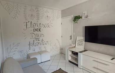 Imagem: O apartamento possui 2 Dormitórios, 1 Banheiro e 55m² de Área