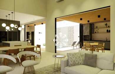 Imagem: A casa possui 4 Dormitórios, 4 Banheiros, 207m² de Área e