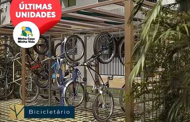 Imagem: O apartamento possui 2 Dormitórios, 2 Banheiros, 1 Vaga na