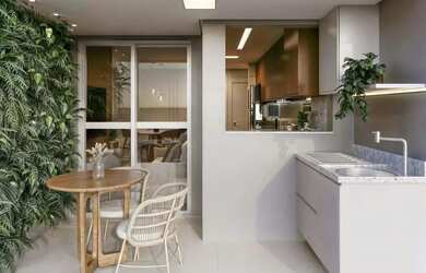 Imagem: O apartamento à venda possui 2 Dormitórios, 2 Banheiros, 1