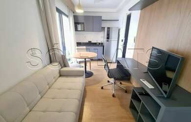 Imagem: Charlie Faria Lima, apto disponível para locação com 31m²