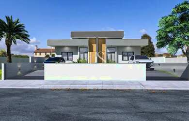 Imagem: A casa possui 2 Dormitórios, 1 Banheiro, 1 Vaga na garagem