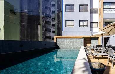 Imagem: O apartamento possui 2 Dormitórios, 2 Banheiros, 1 Vaga na