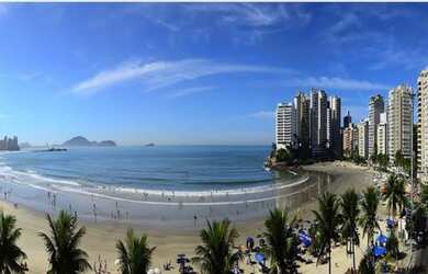 Imagem 10: Apto Guarujá Astúrias. Ar-condicionado, 1 Vaga na garageme1 Dormitório