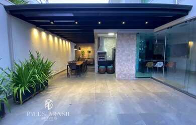 Imagem: A casa em condomínio possui 3 Dormitórios, 5 Banheiros, 4