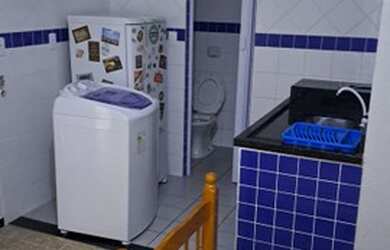 Imagem: A kitnet possui 1 Dormitório, 1 Banheiro, 10m² de Área e