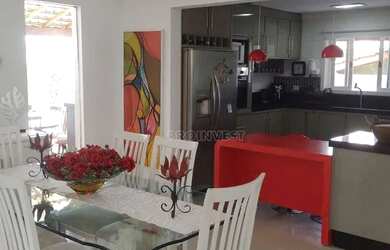 Imagem 6: Casa com 4 suítes, 298 m² - venda por R$ 990.000 ou aluguel por R$ 7.020/mês - Vargem Gran