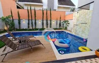 Imagem: A casa em condomínio possui 3 Dormitórios, 5 Banheiros, 4