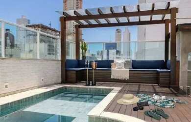 Imagem: O apartamento possui 4 Dormitórios, 5 Banheiros, 3 Vagas na