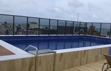 Imagem: O apartamento possui 1 Dormitório, 1 Banheiro, 1 Vaga na garagem