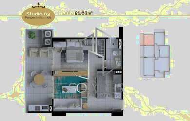 Imagem 12: VOGUE NAZARÉ Vista privilegiada e estrutura de alto padrão