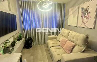 Imagem: O apartamento possui 1 Dormitório, 1 Banheiro, 1 Vaga na garagem