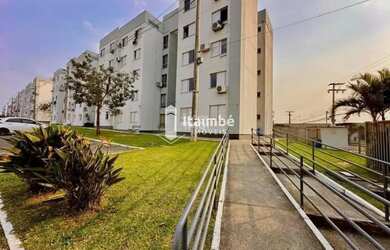 Imagem: O apartamento possui 2 Dormitórios, 1 Banheiro, 1 Vaga na garagem