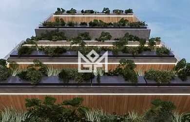 Imagem: O apartamento na cobertura possui 3 Dormitórios, 4 Banheiros