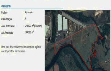 Imagem 7: Área na Dutra. 125.000m² de Área