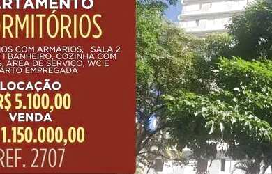 Imagem: O apartamento para alugar possui 3 Dormitórios, 2 Banheiros