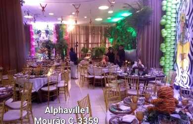 Imagem 3: Alphaville1 MANSÃO Duplex compacta, 350m2, 3 suites. Área gourmet, Piscina....