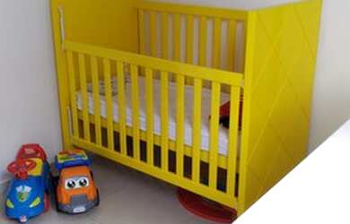 Imagem 7: Apto 2 Quartos Na P da Costa Armários na Cozinha e Banheiros