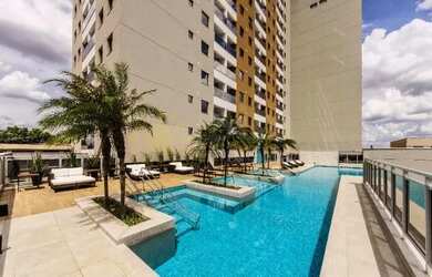 Imagem: O studio possui 1 Dormitório, 1 Banheiro, 1 Vaga na garagem