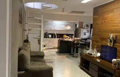 Imagem: O apartamento na cobertura possui 3 Dormitórios, 4 Banheiros