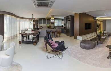 Imagem: O apartamento possui 4 Dormitórios, 4 Banheiros, 4 Vagas na