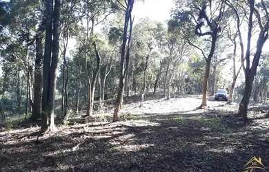 Imagem 3: Área de terras com vista deslumbrante para o vale e montanhas. Linha...